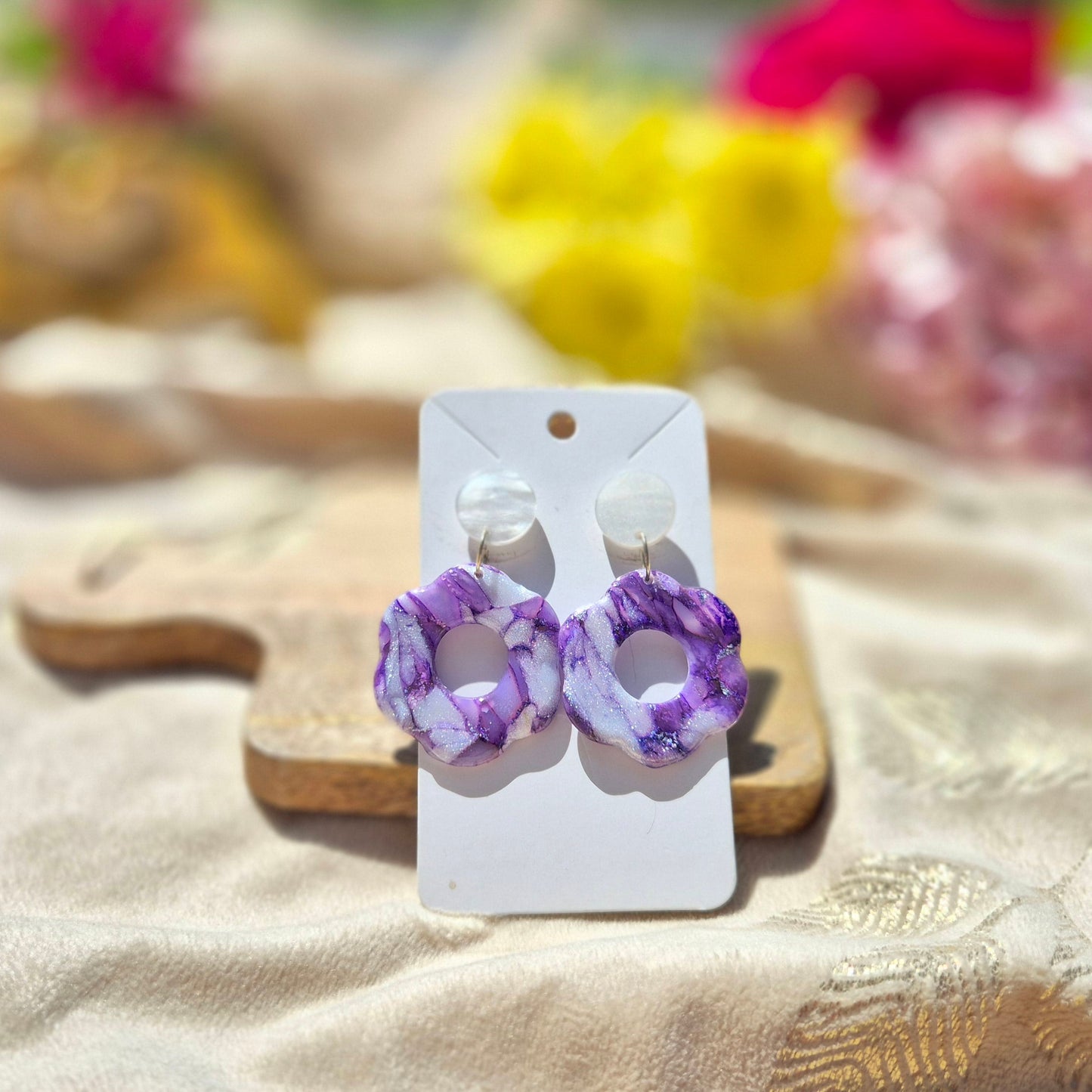Orchidée givrée
